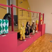 El conjunto de títeres en el Museo El conjunto de títeres en el Museo