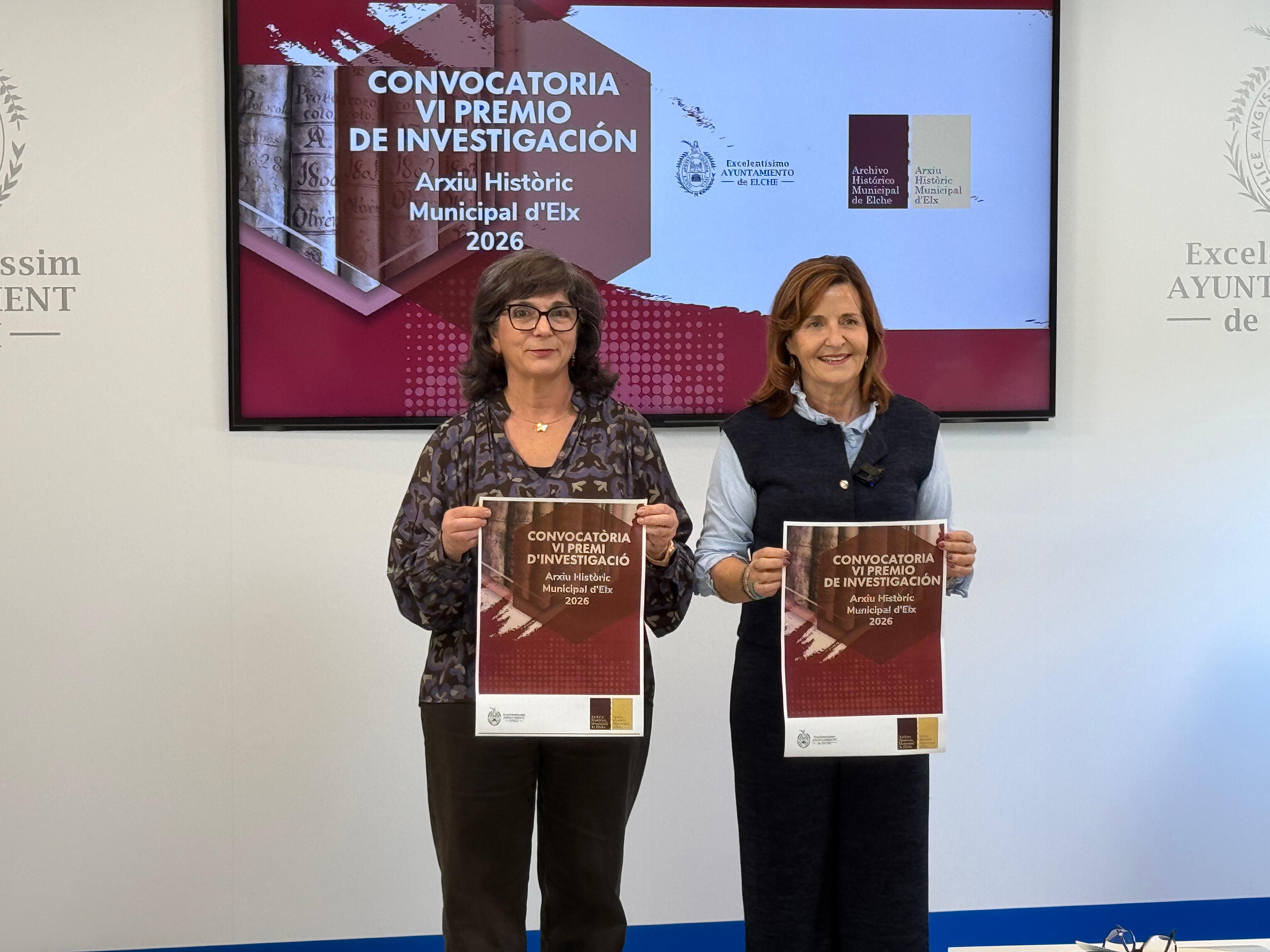 El Ayuntamiento de Elche convoca su Premio de Investigación ‘Archivo Histórico Municipal’ El Ayuntamiento de Elche convoca su Premio de Investigación ‘Archivo Histórico Municipal’
