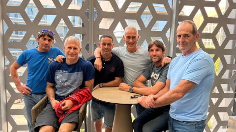 Bomberos navarros en Doha Bomberos navarros en Doha