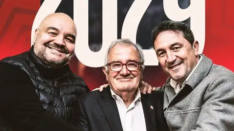 Osasuna renueva a Braulio y "Cata" hasta 2029 Osasuna renueva a Braulio y "Cata" hasta 2029