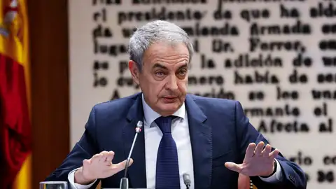 El expresidente del Gobierno José Luis Rodríguez Zapatero, en la comisión de investigación del caso Koldo en el Senado. El expresidente del Gobierno José Luis Rodríguez Zapatero, en la comisión de investigación del caso Koldo en el Senado.