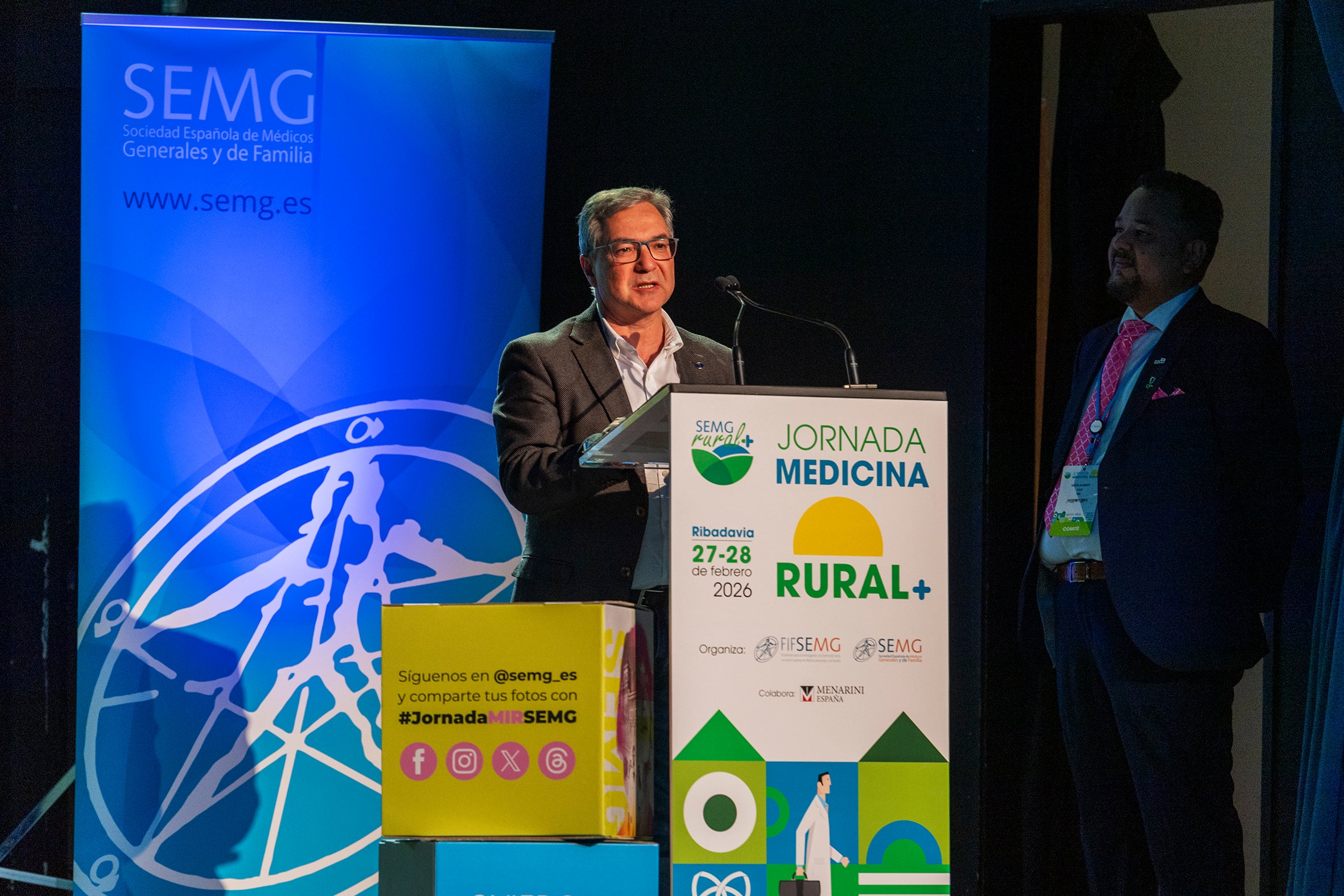 Luis Menor clausura a Xornada Medicina Rural+ 2026 Luis Menor clausura a Xornada Medicina Rural+ 2026