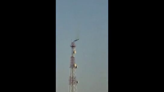 El vídeo del derribo por error de un avión de combate de EEUU por 'fuego amigo' de Kuwait