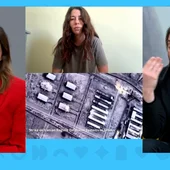 Ana Iris Simón en Espejo Público. Ana Iris Simón en Espejo Público.