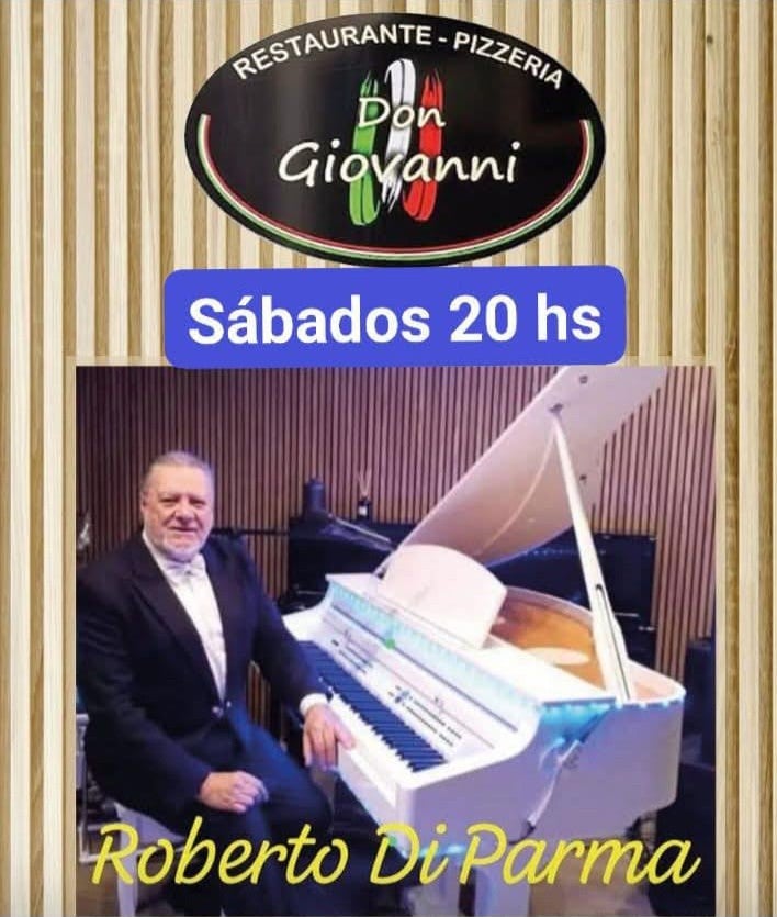 Vive una inolvidable velada con Roberto Di Parma al piano interpretando las mejores melodías en restaurante Don Giovanni Vive una inolvidable velada con Roberto Di Parma al piano interpretando las mejores melodías en restaurante Don Giovanni