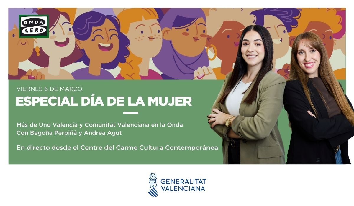 Comunitat Valenciana en la onda celebra el Día de la Mujer Comunitat Valenciana en la onda celebra el Día de la Mujer