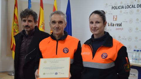 El Ayuntamiento de Vila-real reconoce la labor voluntaria de la agrupaci&oacute;n de Protecci&oacute;n Civil. 