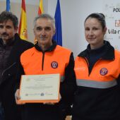 El Ayuntamiento de Vila-real reconoce la labor voluntaria de la agrupación de Protección Civil. 