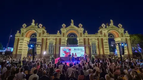 Imagen de archivo de la Feria de Almería Imagen de archivo de la Feria de Almería