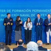 Instantes de la clausura del máster Instantes de la clausura del máster