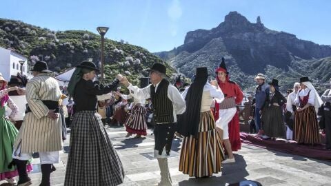 Baile tradicionales en Tejeda