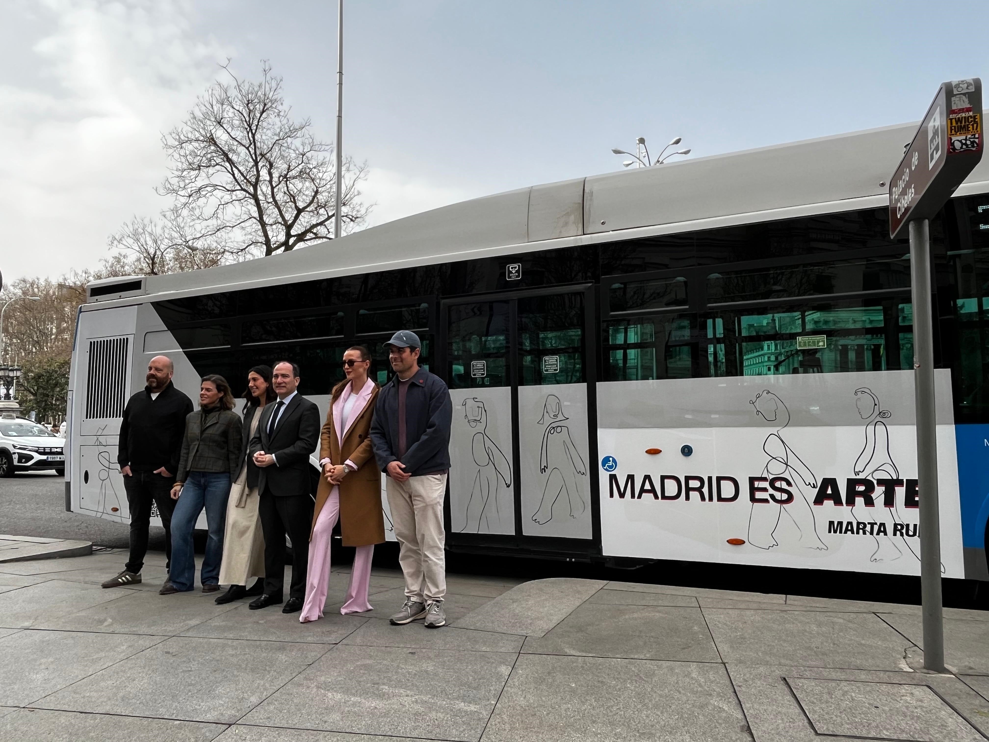 En Madrid, el arte viaja estos días en autobús En Madrid, el arte viaja estos días en autobús