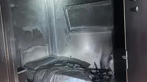 Imagen del incendio que ha ocurrido en El Puerto Imagen del incendio que ha ocurrido en El Puerto