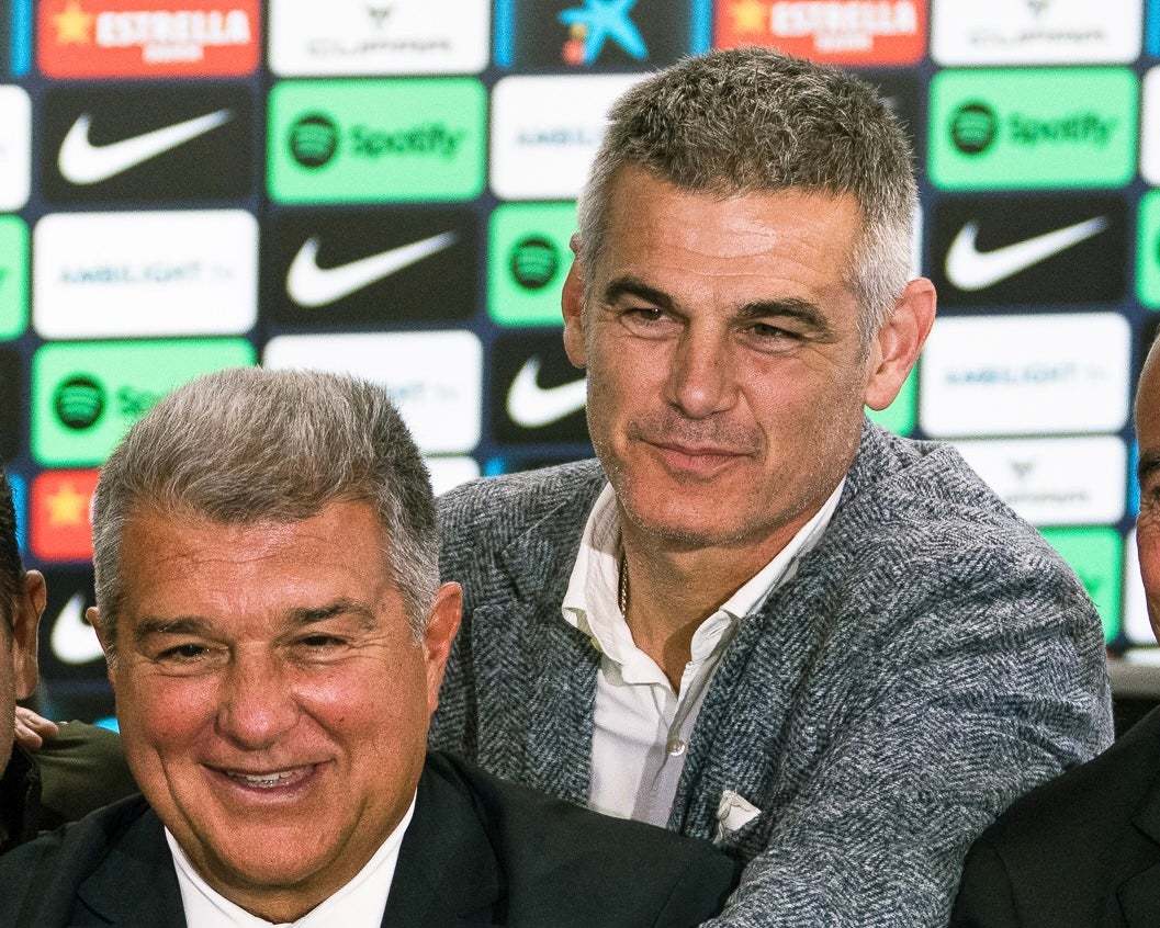 Enric Masip, sobre la denuncia de un socio a Laporta: "Ha sido juego sucio" Enric Masip, sobre la denuncia de un socio a Laporta: "Ha sido juego sucio"