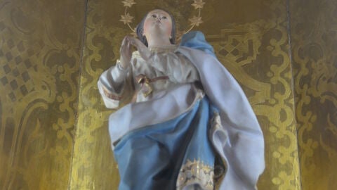 La imagen de la Virgen de la Pur&iacute;sima de Crevillent.