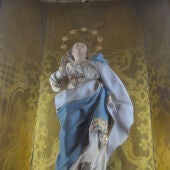 La imagen de la Virgen de la Purísima de Crevillent.