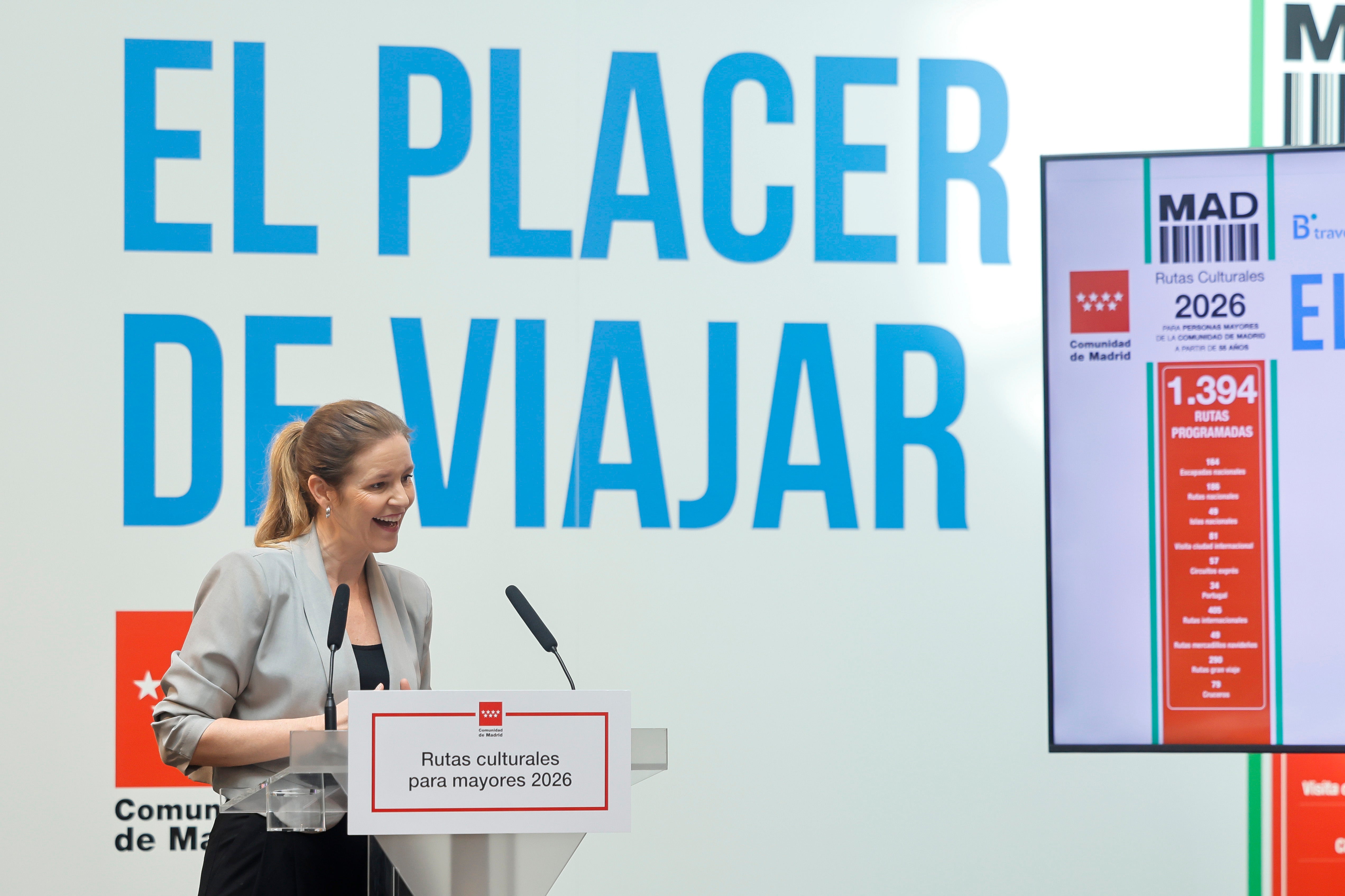 La Comunidad de Madrid lanza 350.000 plazas para mayores en la mayor edición de sus Rutas Culturales, con destinos como Tanzania, India o California La Comunidad de Madrid lanza 350.000 plazas para mayores en la mayor edición de sus Rutas Culturales, con destinos como Tanzania, India o California