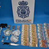 Material incautado por la Policía Nacional