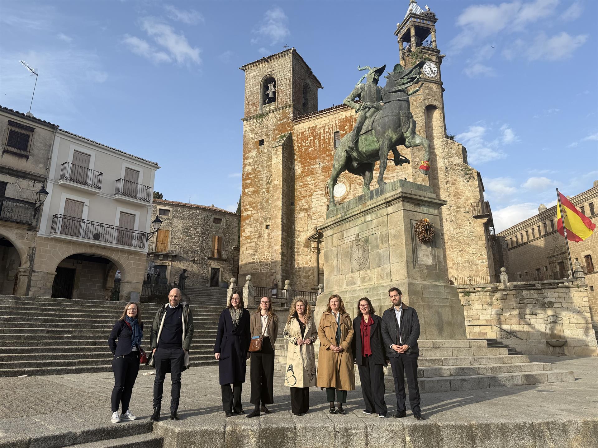 Una delegación de la OCDE visita Extremadura como región seleccionada en el Mecanismo de Impulso al Talento de la UE Una delegación de la OCDE visita Extremadura como región seleccionada en el Mecanismo de Impulso al Talento de la UE
