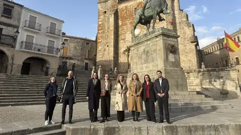 Una delegación de la OCDE visita Extremadura como región seleccionada en el Mecanismo de Impulso al Talento de la UE Una delegación de la OCDE visita Extremadura como región seleccionada en el Mecanismo de Impulso al Talento de la UE