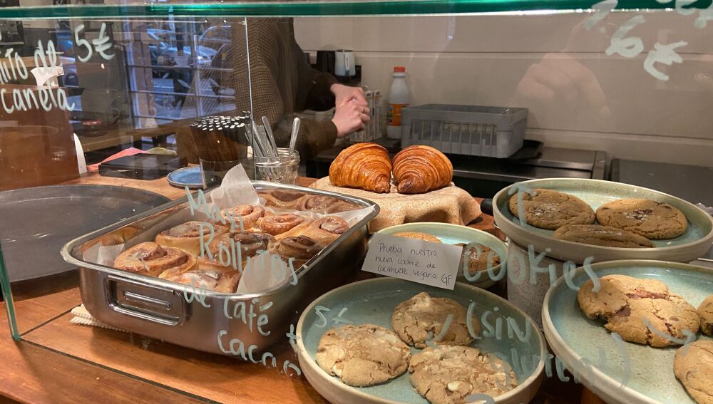 Dulces en Clem Café. 