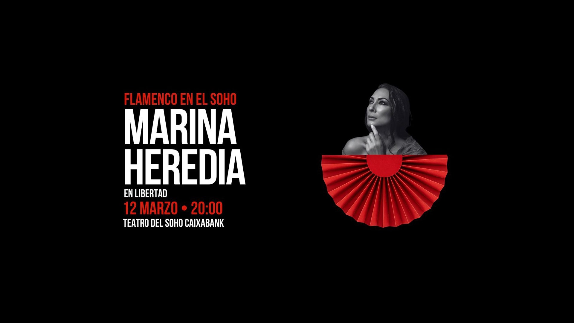 Marina Heredia trae a las tablas del Teatro del Soho Caixabank su último trabajo '¡En Libertad!' Marina Heredia trae a las tablas del Teatro del Soho Caixabank su último trabajo '¡En Libertad!'
