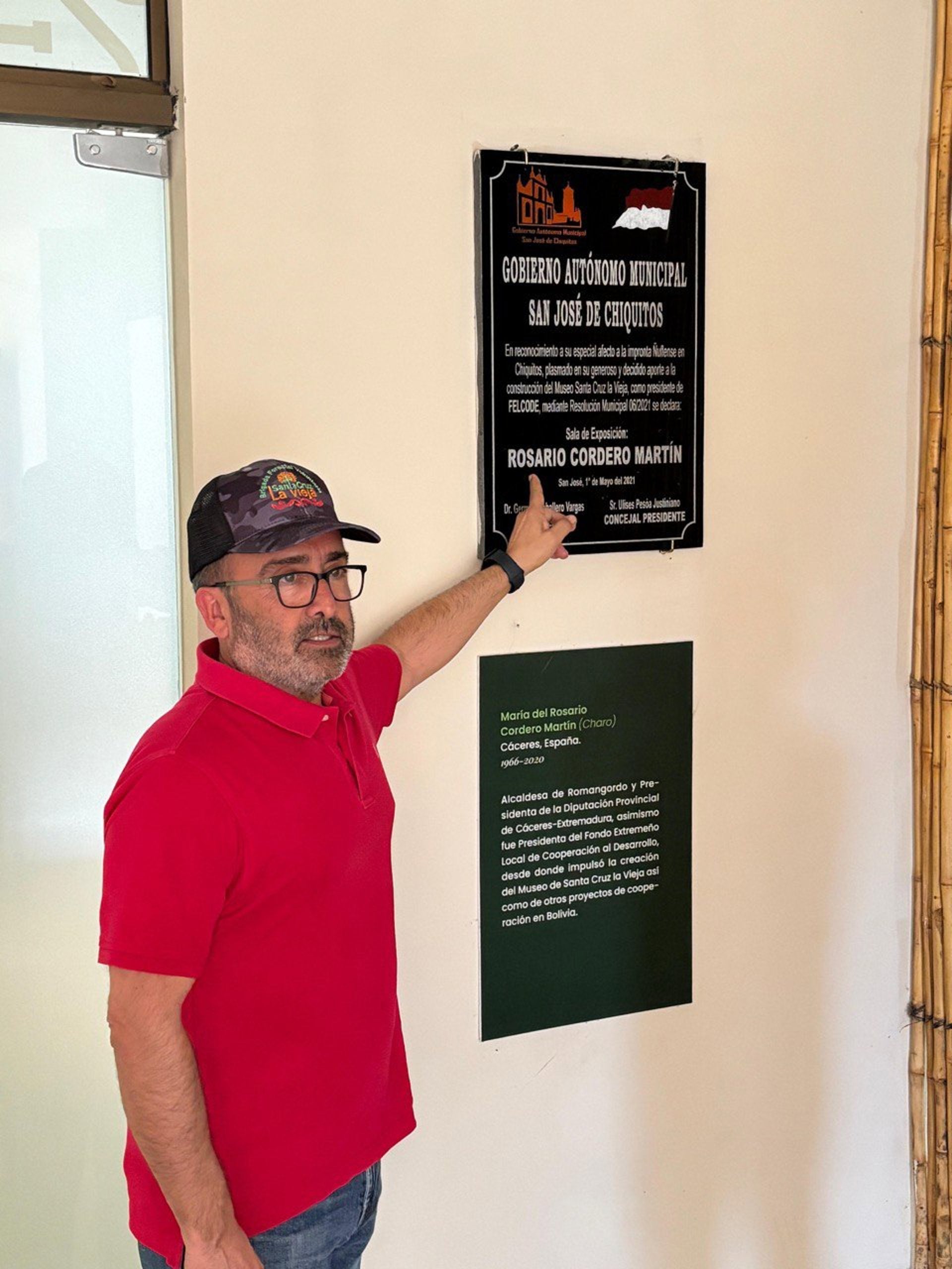 Morales visita en Bolivia el Museo Santa Cruz La Vieja, donde se encuentra el Salón Rosario Cordero Morales visita en Bolivia el Museo Santa Cruz La Vieja, donde se encuentra el Salón Rosario Cordero