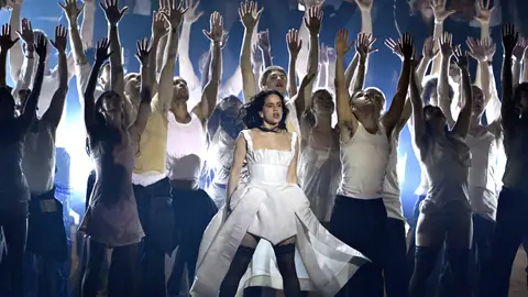 Rosalía interpretando Berghain en los BRIT Awards 2026 Rosalía interpretando Berghain en los BRIT Awards 2026