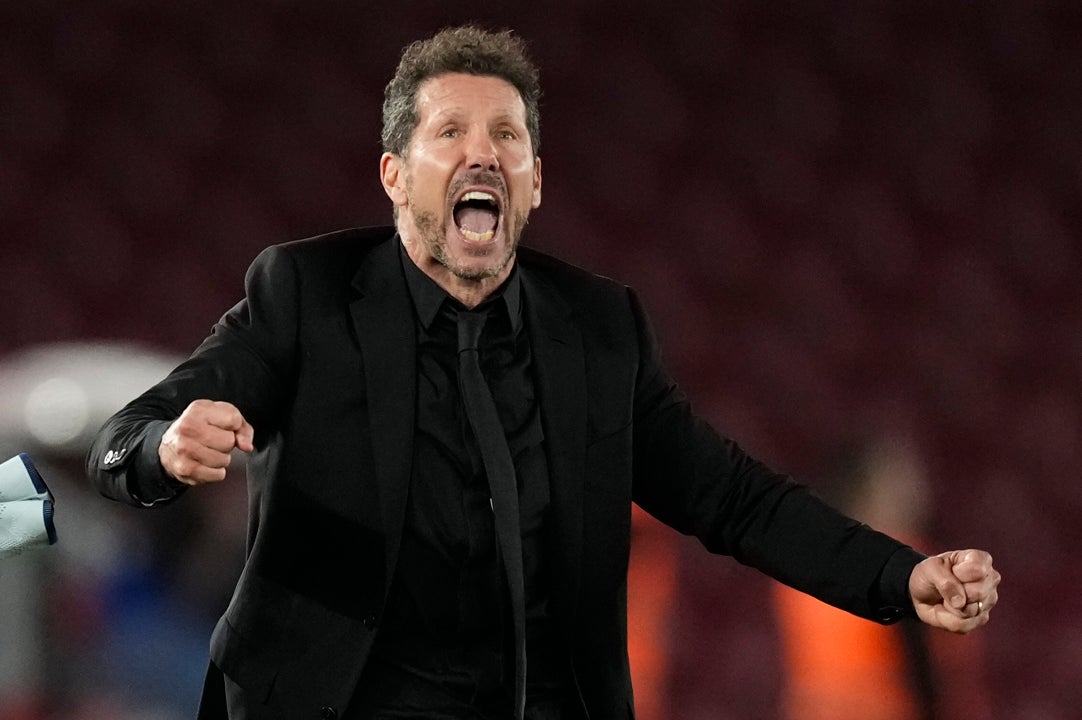 Simeone: "Estamos destinados a sufrir, pero el camino es fantástico" Simeone: "Estamos destinados a sufrir, pero el camino es fantástico"
