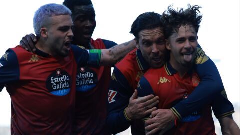 Gol de Soriano en Zubieta para dar la victoria al Deportivo por 2-3