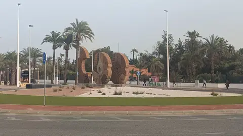 Rotonda en Elche. Rotonda en Elche.