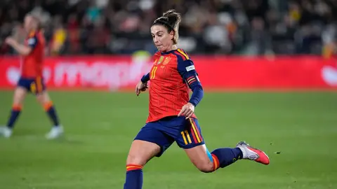 Alexia Putellas durante un partido con la selección española Alexia Putellas durante un partido con la selección española