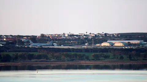 Una de la bases militares de Reino Unido en Chipre Una de la bases militares de Reino Unido en Chipre