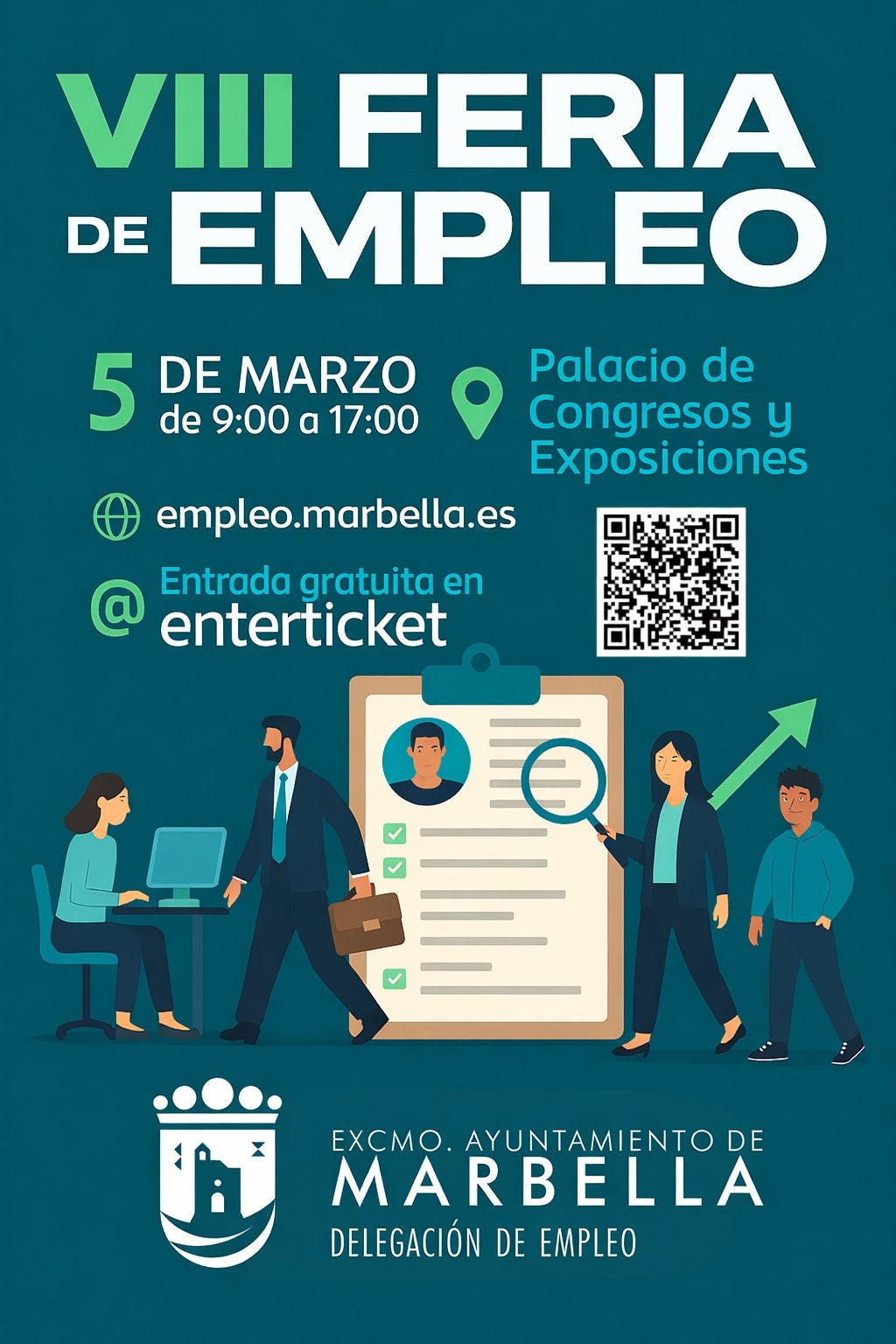 Visitamos la octava edición de la feria de empleo Visitamos la octava edición de la feria de empleo