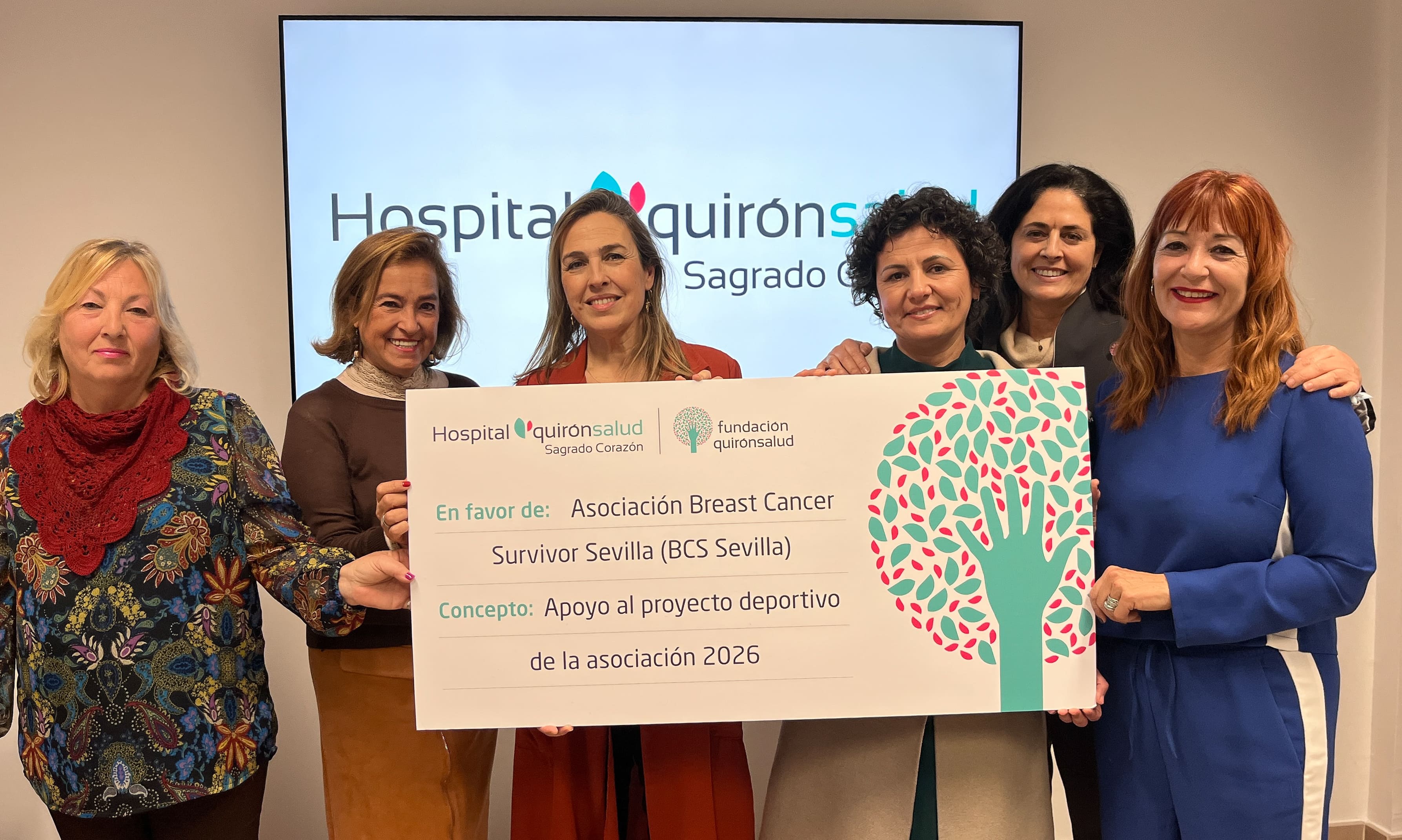 El Hospital Quirónsalud Sagrado Corazón refuerza su compromiso social apoyando al programa deportivo de la asociación BCS Sevilla El Hospital Quirónsalud Sagrado Corazón refuerza su compromiso social apoyando al programa deportivo de la asociación BCS Sevilla