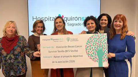 El Hospital Quirónsalud Sagrado Corazón refuerza su compromiso social apoyando al programa deportivo de la asociación BCS Sevilla El Hospital Quirónsalud Sagrado Corazón refuerza su compromiso social apoyando al programa deportivo de la asociación BCS Sevilla