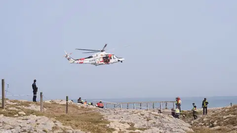 Operativo de rescate en El Bocal Operativo de rescate en El Bocal