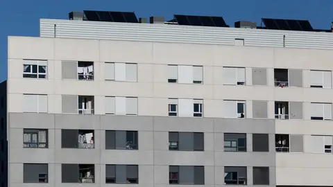Fachada de una vivienda en Euskadi Fachada de una vivienda en Euskadi