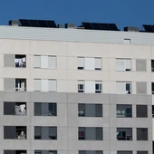 Fachada de una vivienda en Euskadi Fachada de una vivienda en Euskadi