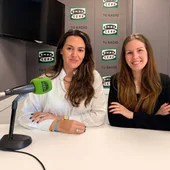 Sandra con Nazaret Rubiales Sandra con Nazaret Rubiales