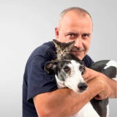 Carlos Rodríguez en el cartel de `Como el perro y el gato´