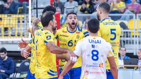 Jugadores del Guaguas Las Palmas