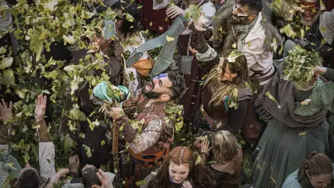 Imagen de archivo de las Fiestas del Medievo de Villena. Imagen de archivo de las Fiestas del Medievo de Villena.