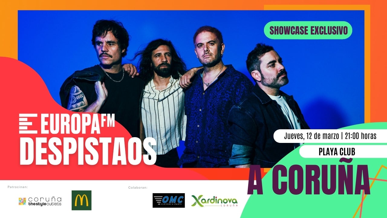 Despistaos ofrece en A Coruña un showcase exclusivo en el Playa Club Despistaos ofrece en A Coruña un showcase exclusivo en el Playa Club