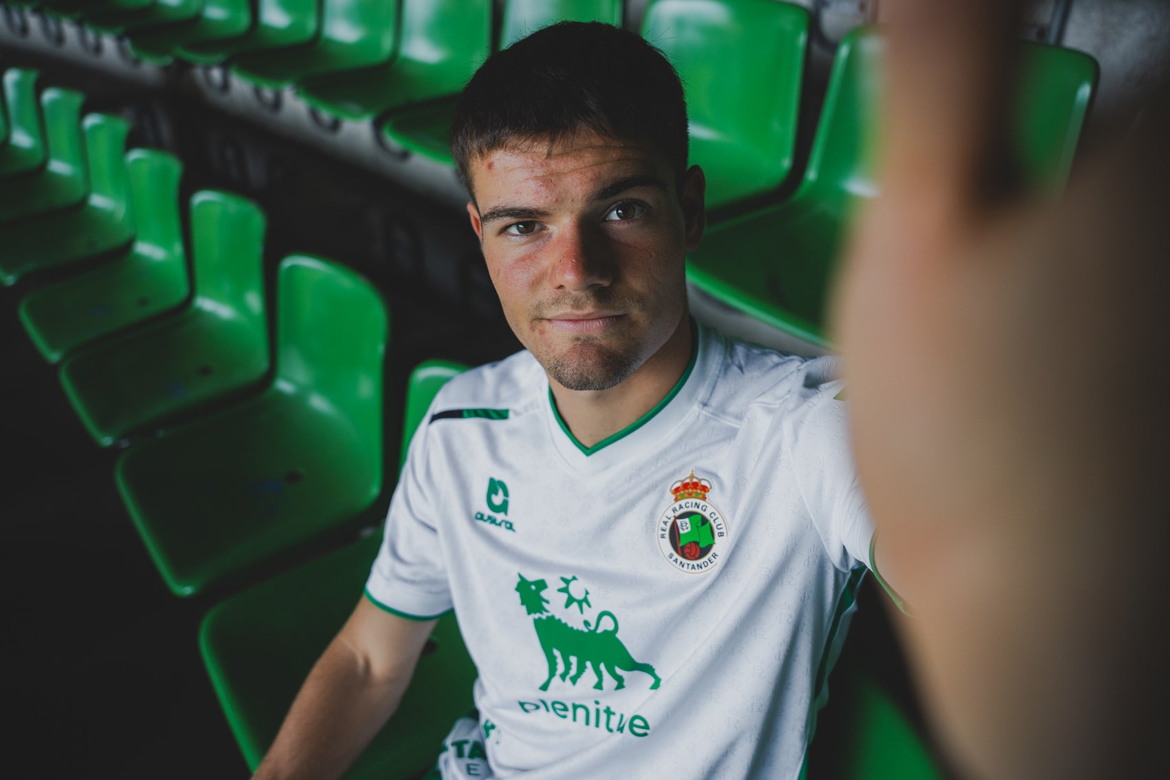 Peio Canales: "Desde pequeño he llevado algo del Racing" Peio Canales: "Desde pequeño he llevado algo del Racing"