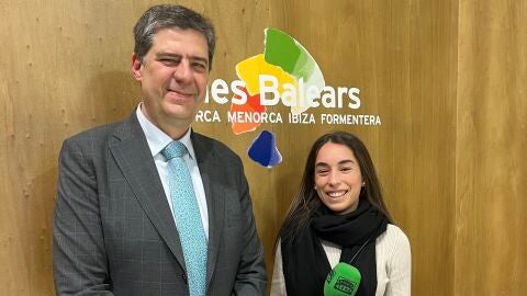 Jaume Bauz&agrave; y Patricia Segura en Berl&iacute;n. 