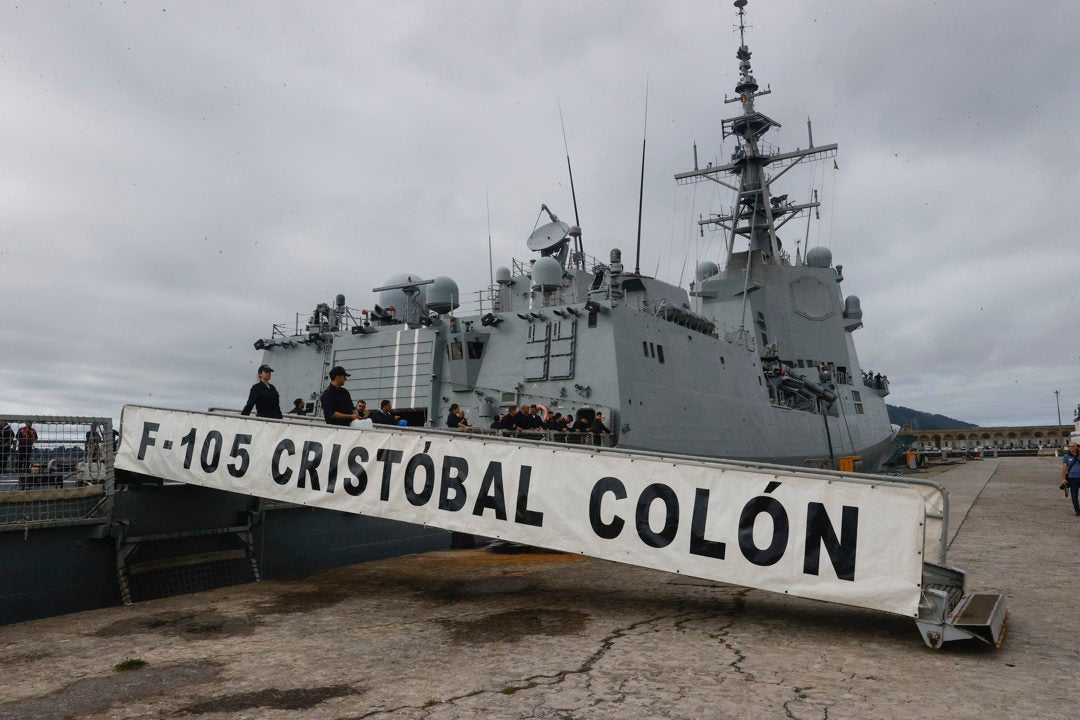 Así es la fragata Cristóbal Colón que Defensa enviará al Mediterráneo para defender Chipre Así es la fragata Cristóbal Colón que Defensa enviará al Mediterráneo para defender Chipre