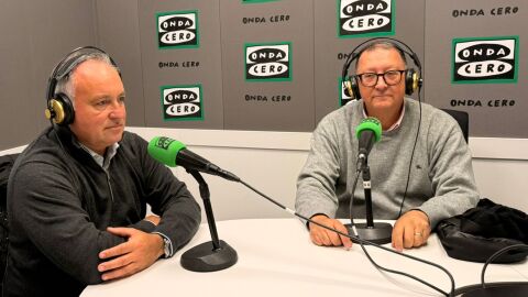 David Devesa y Agustí Galiana de l'Associació 8 de maig. David Devesa y Agustí Galiana de l'Associació 8 de maig.