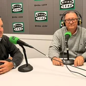 David Devesa y Agustí Galiana de l'Associació 8 de maig. David Devesa y Agustí Galiana de l'Associació 8 de maig.