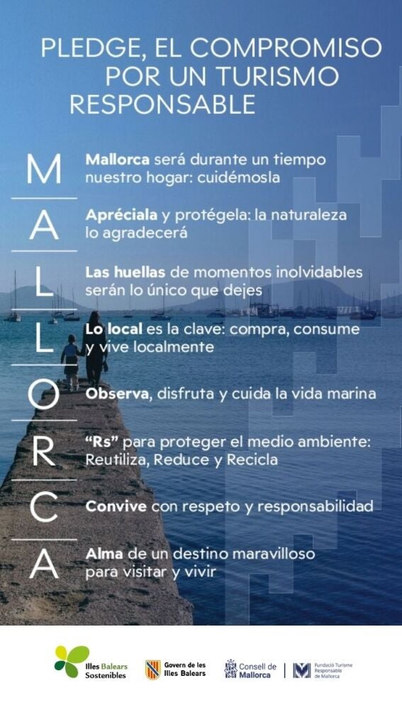 'Mallorca Pledge', un compromiso por el turismo responsable